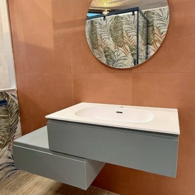 ARBI- Composizione HOME PLUS J CIELO- L.130 cm